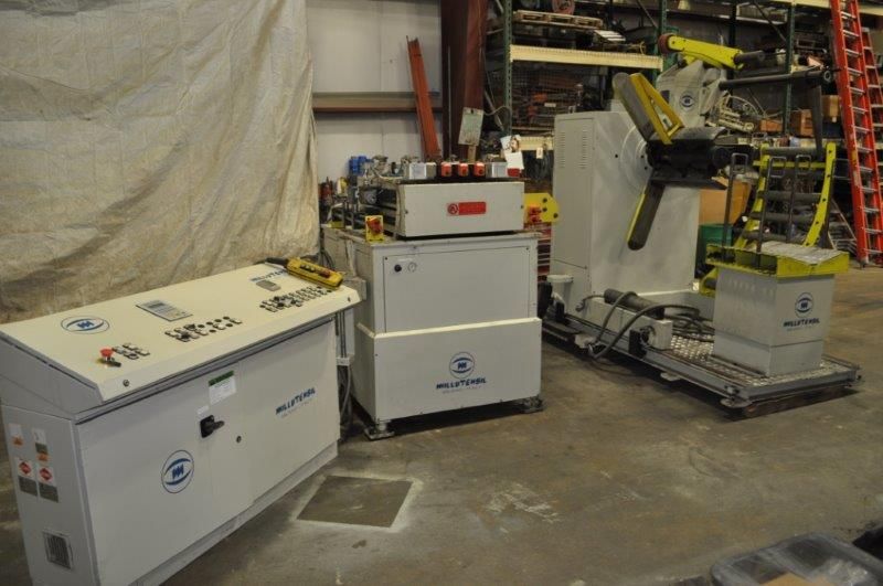 6600 LB x 26" x .118" MILLUTENSIL SERVO FEED LINE SPACE SAVER