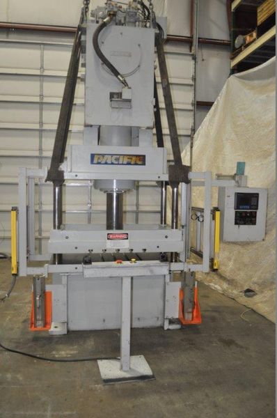 60 TON PACIFIC 4 POST HYDRAULIC PRESS