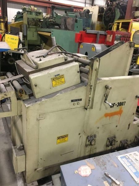 5000 x 18" x .093" COPPER WEYMOUTH PETERSON COIL CRADLE STRAIGHTENER