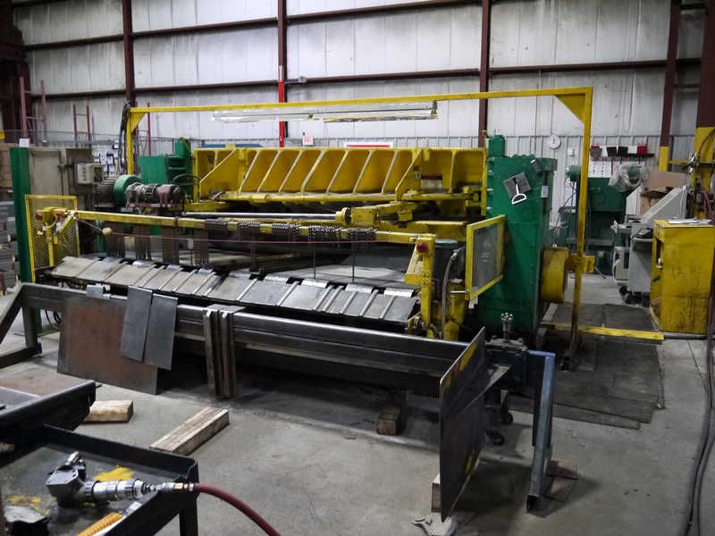 10' x 3/8" WYSONG MECHANICAL SHEAR