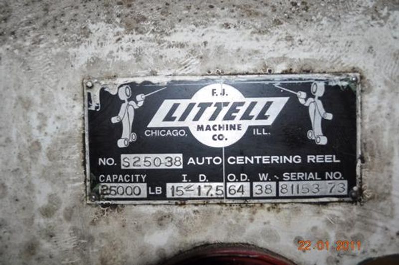 25,000 LB x 43" LITTELL UNCOILER