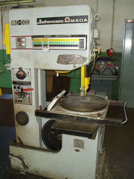 18" AMADA MODEL VAC-500 BANDSAW