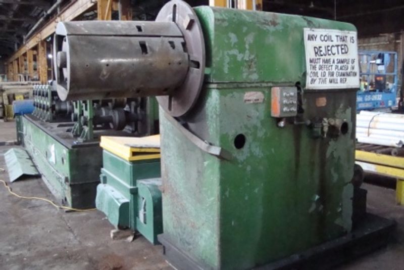 15,000 LB  x 30" DAHLSTROM UNCOILER W/COIL CAR