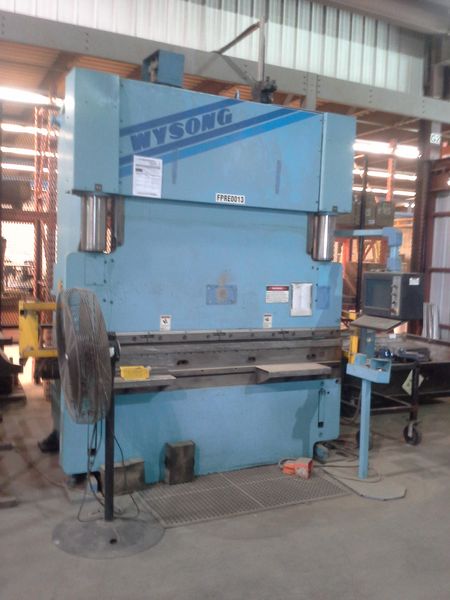140 TON x 8' WYSONG CNC HYDRAULIC PRESS BRAKE