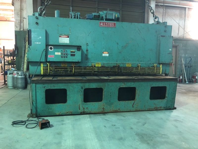 10' x 1/2" ALLSTEEL HYDRAULIC SHEAR