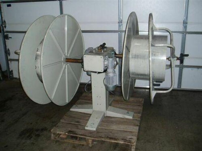 1000 LB x 16" PA Industries Motorized Double End Uncoiler