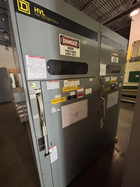 15kv Square D Hvl Load Current Interrupter Switch 600 Amp Fusable