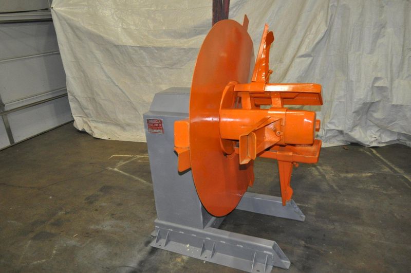 2500Lb X 18" American Steel Line Uncoiler
