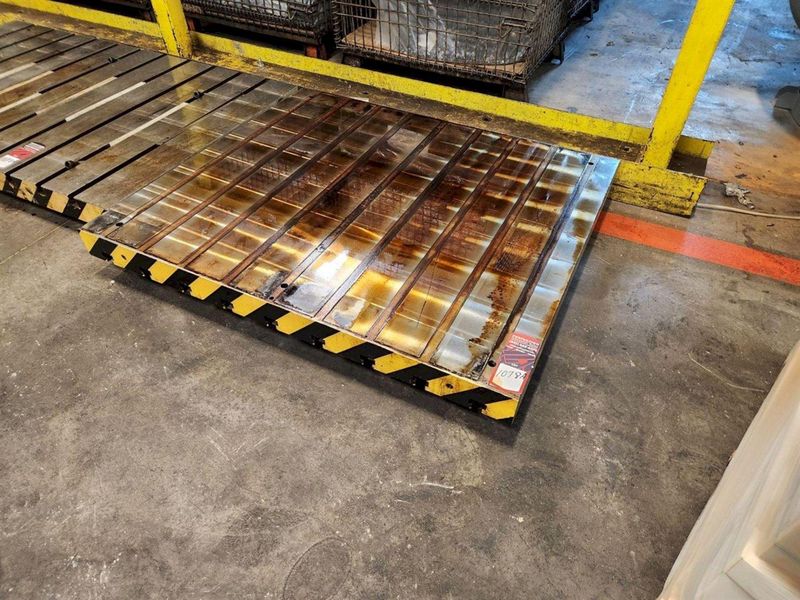 55" X 48" X 4" T SLOTTED BOLSTER PLATE