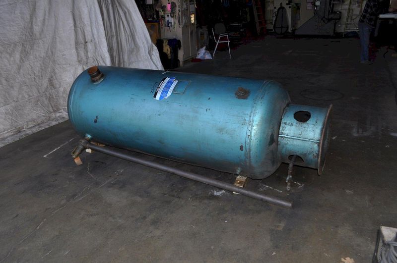 375 GALLON AIR RECIEVER TANK