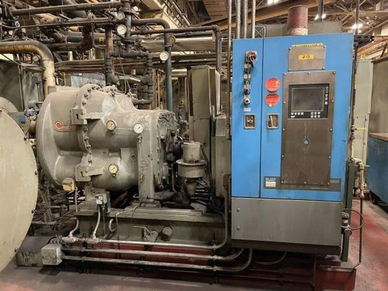450 HP INGERSOLL RAND CENTAC CENTRIFUGAL AIR COMPRESSOR w/ BAY PROTECH MOTOR CONTROLS: STOCK #14