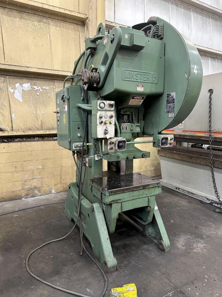 60 TON MINSTER BACK GEARED OBI PRESS: STOCK #76281
