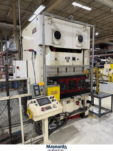121 TON AIDA DOUBLE CRANK GAP PRESS