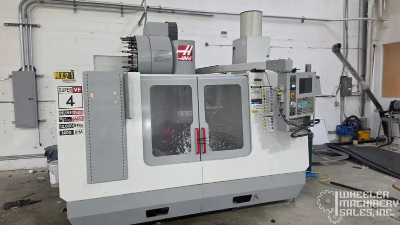 2003 Haas VF-4SS Vertical Machining Center w/ 5 Axis Trunnion #8375