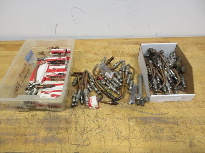 Smith's Oxy/Acetylene Torch Parts, New and Used Tips, Knobs, Fittings- Auction Item