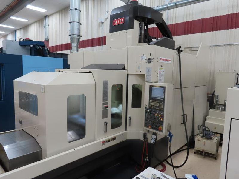 Yasda YBM-9150V Bridge-Type CNC Vertical Machining Center (CNC Jig Borer), Fanuc 31i, Probing, 24K RPM, 60 ATC- Auction Item