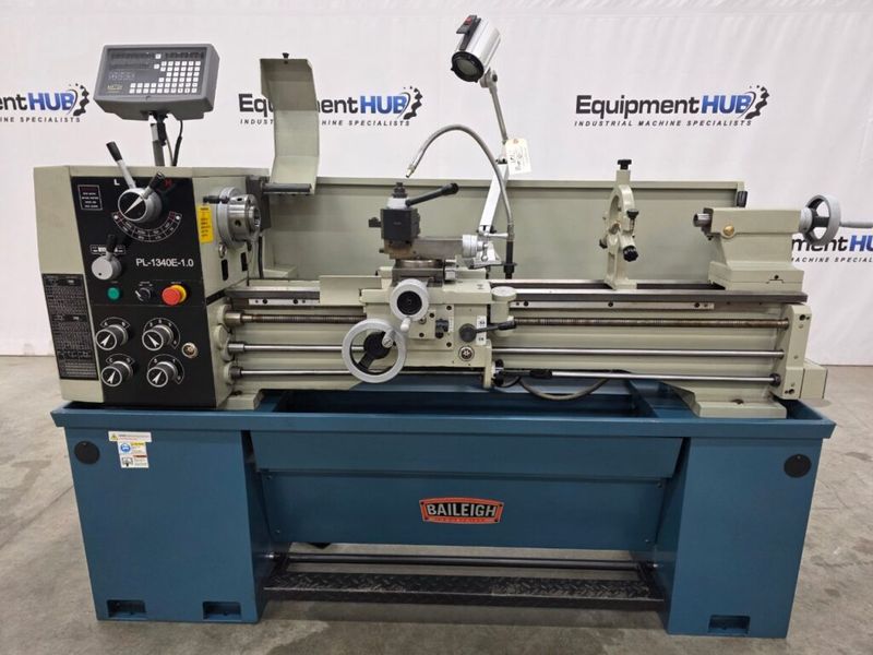 Baileigh PL-1340E-1.0 13″ x 40″ Engine Lathe w/ DRO (2019)
