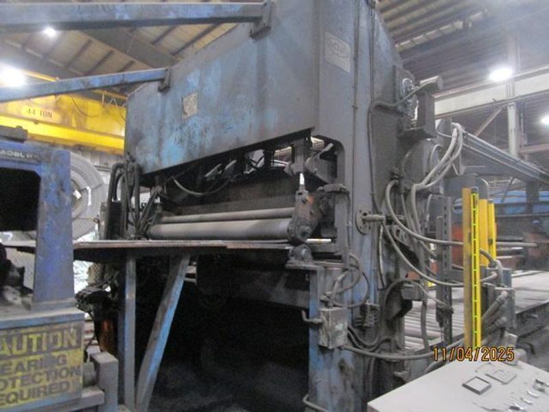 72" x .250" x 80,000# Bradbury Cut-To-Length Line