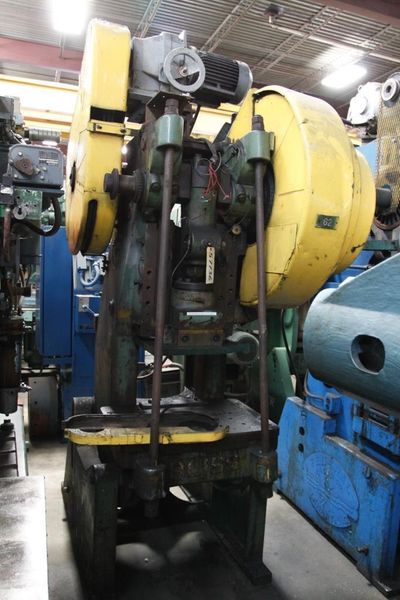 45 TON BLISS BACKGEARED MODEL #21-S OBI PRESS:  STOCK #57736