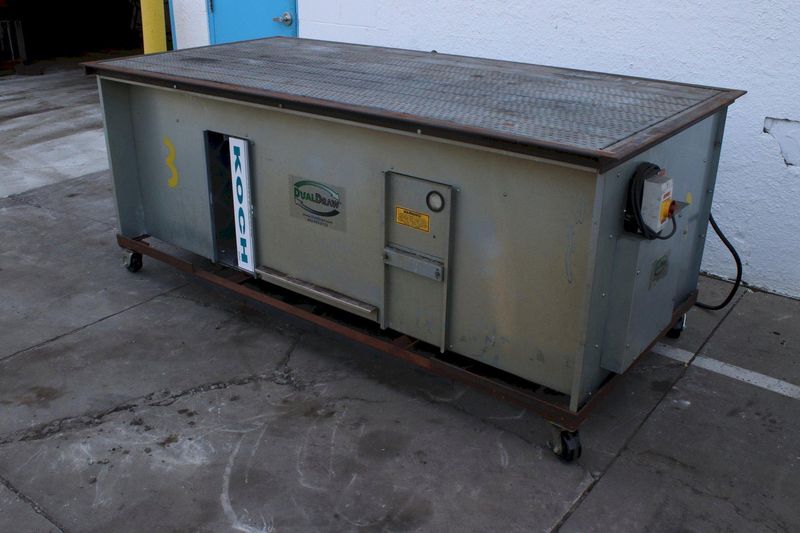 4' X 8' DOWNDRAFT TABLE: STOCK #76695