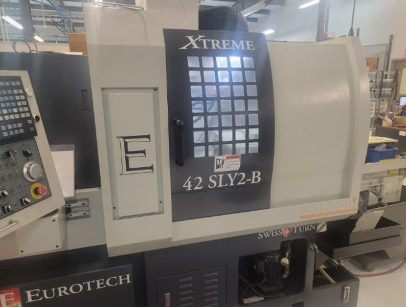 2017 Eurotech Xtreme 42 SLY2-B Swiss Turning Center (#6027)