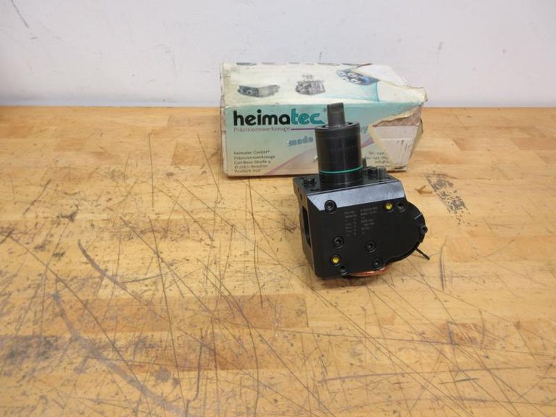 Heimatec (P/N: 8 043 44 005) BMT45 Universal Adjustable Angle Head Live Tool Holder, ER16 collet, Range of +105°/-20°.- Auction Item
