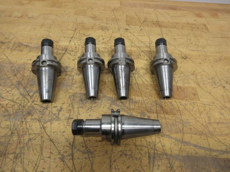 CAT 40 - ER16 Collet Chucks(5 pcs) - Acupro # CAT-40 ER16-3.500" Gage Length- Auction Item