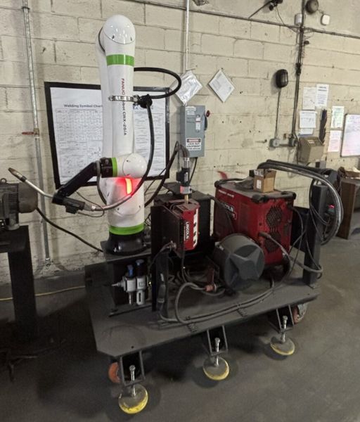 FANUC CRX-25iA Collaborative Robot Welding Cell