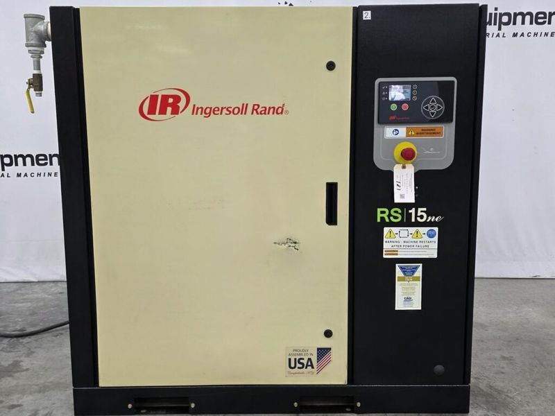 Ingersoll Rand RS15NE-A145 20 HP Variable Speed Rotary Screw Air Compressor (3,078 Hours)