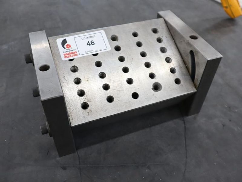 Heavy Duty Tilting Sork Table, Drilled and Tapped, 10.25" x 7.375" - Auction Item
