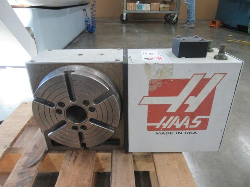 Haas HRT-210 Programmable Rotary Table, 8.25" Platen, Brush Type Drive Motor- Auction Item