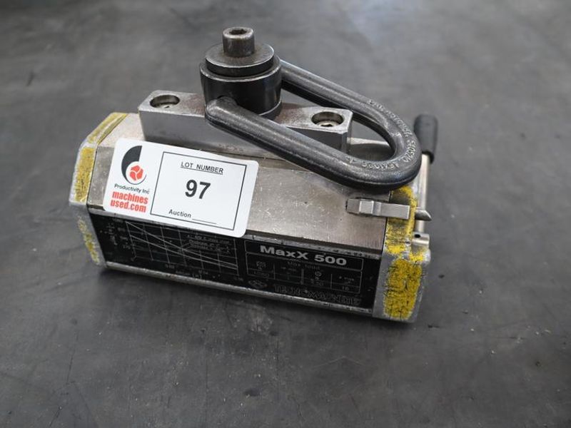 Tecnomagnete MaxX 500 Lifting Magnet, 1,080 Lb. Max Load- Auction Item