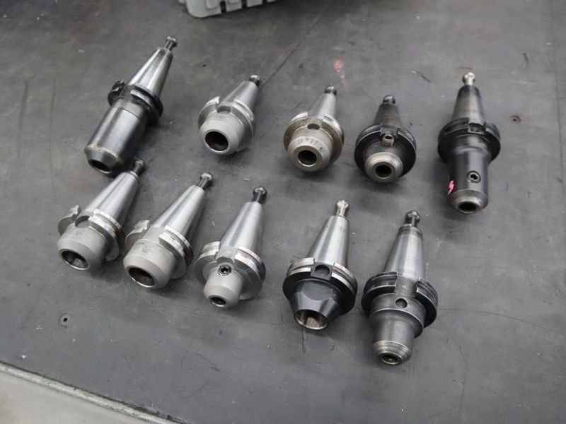 CT40 Taper Tool Holders: (10) End Mill Holders- Auction Item