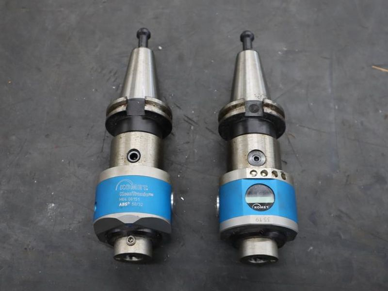 Komet Komtronic M0400151 ABS50/32 Digital Boring Tools with CT40 Taper Holders (2)- Auction Item