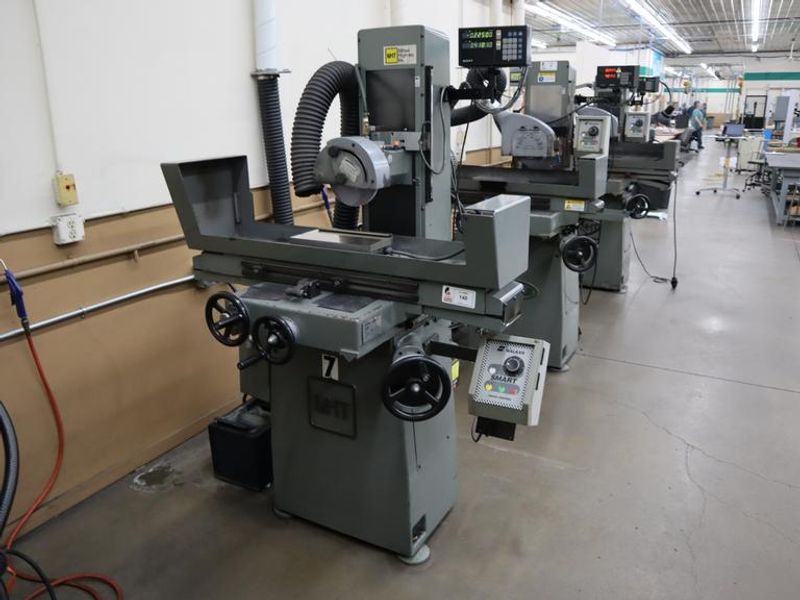 Mitsui High Tec MSG-200MH 6"x12" Hand Feed Surface Grinder, Sony 2-Axis DRO, EM Chuck, Coolant- Auction Item