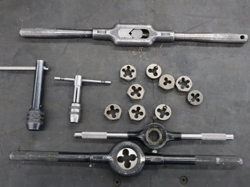 Hand Die Set with Wrench and Dies- Auction Item