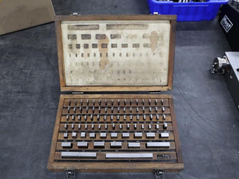 Gage Blocks, Grade B in Case- Auction Item