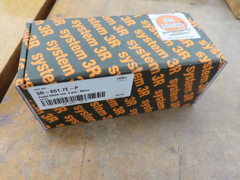 System 3R-651.7E-P Macro Pallet (8) In Box- Auction Item