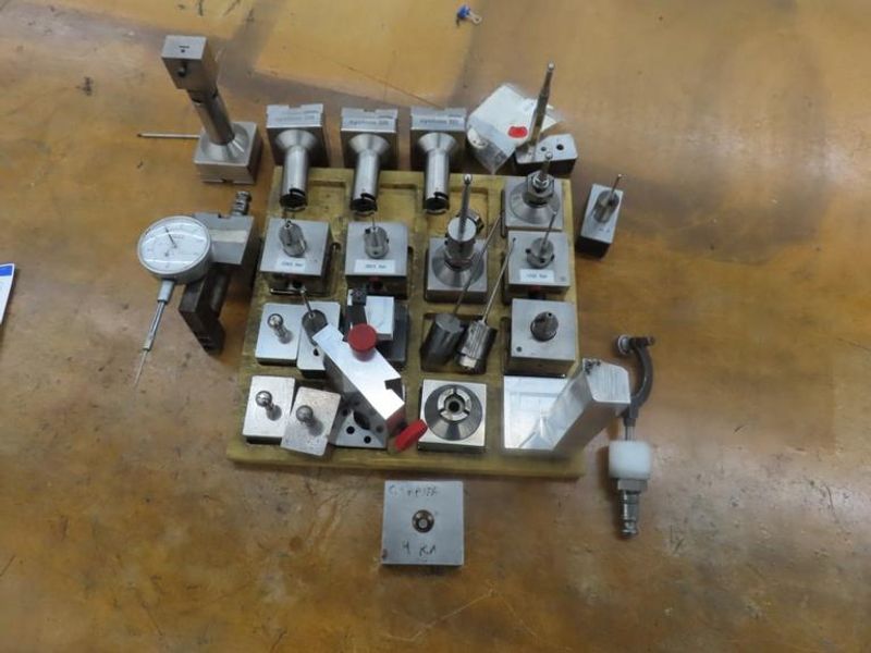 System 3R  Macro Pallets w System 3R Control Rod Masters Alignment Master Blocks w Renishaw Style Ball Probes AND MORE!- Auction Item
