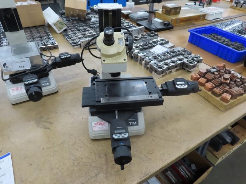 Mitutoyo TM Microscope 176-812A  WF15X Lense- Auction Item