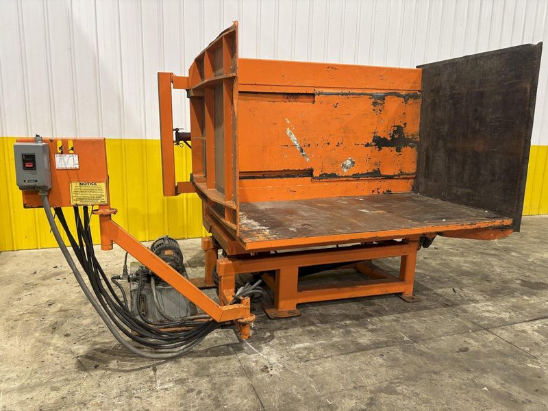 CHERRYS MODEL #58-100 PALLET SPACER RECOVERY SYSTEM INVERTER FLIPPER: STOCK #23222