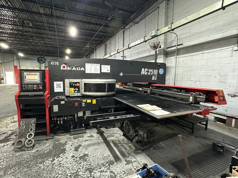 Amada AC2510NT 22 Ton CNC Turret Punch