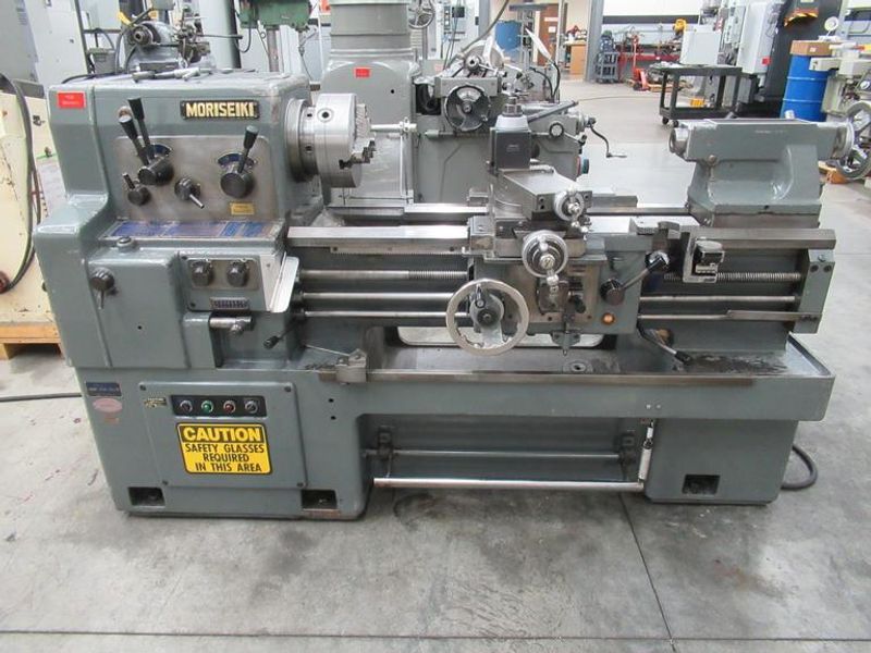 Mori Seiki MS-850 Engine Lathe, 17" X 33", Threading, 3-Jaw Chuck, Quick-Change Toolpost