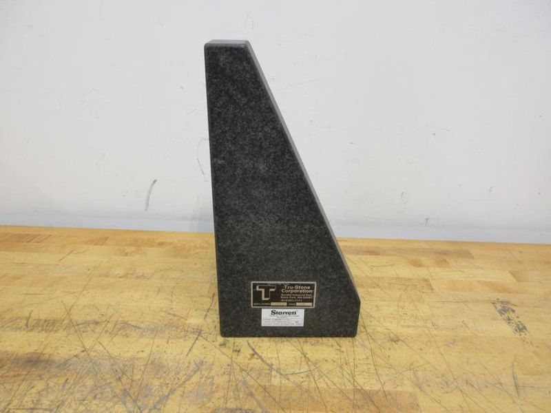 Starrett | Tru-Stone Corp. Grade A Black Granite Square, 9" x 18" x 3"- Auction Item