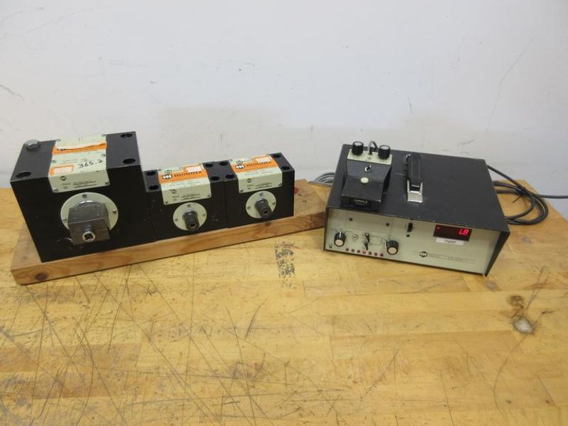 Mountz ETA Mark V Digital Torque Readout Unit and Torque Transducers 1-10, 10-100 & 50-500 Ft Lbs- Auction Item