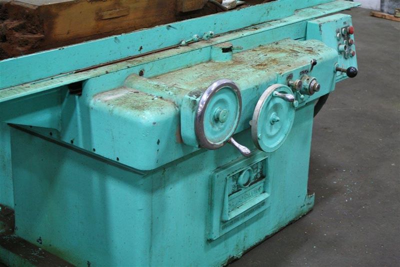 12' X 36' GRAND RAPIDS #550 HORIZONTAL SURFACE GRINDER:  STOCK #54458