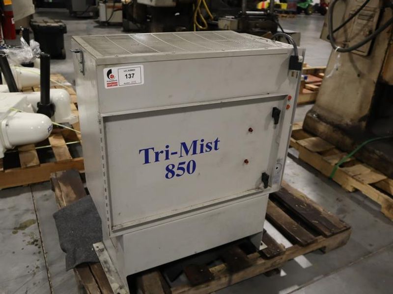 Tri-Mist 850 Mist Collector, Single Phase- Auction Item