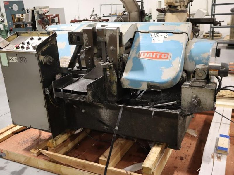 Daito GA260W Automatic Programmable Horizontal Bandsaw, 10.25" Max, 1.25" Blade, Programmable Multi Index Stock Feed- Auction Item