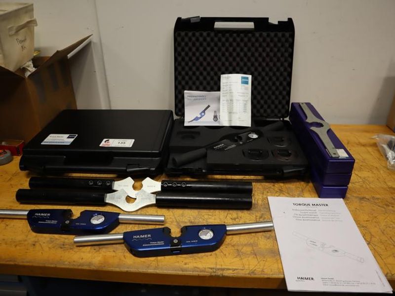 Haimer Torque Master ER Collet Wrenches and Collet Wrenches- Auction Item
