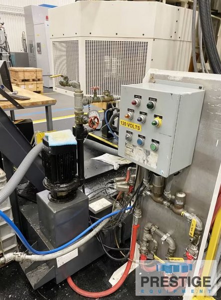 Toshiba TUE-15, 59" Table, 70" Swing, Fanuc Oi-TC, Ram with 12 Sta. ATC, 60 HP, Chip Conveyor, 2008, #43442